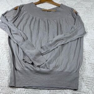 Free People Cold Shoulder Sweatshirt